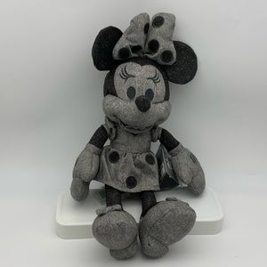 Disney Parks Souvenir denim Minnie Mouse 13" doll